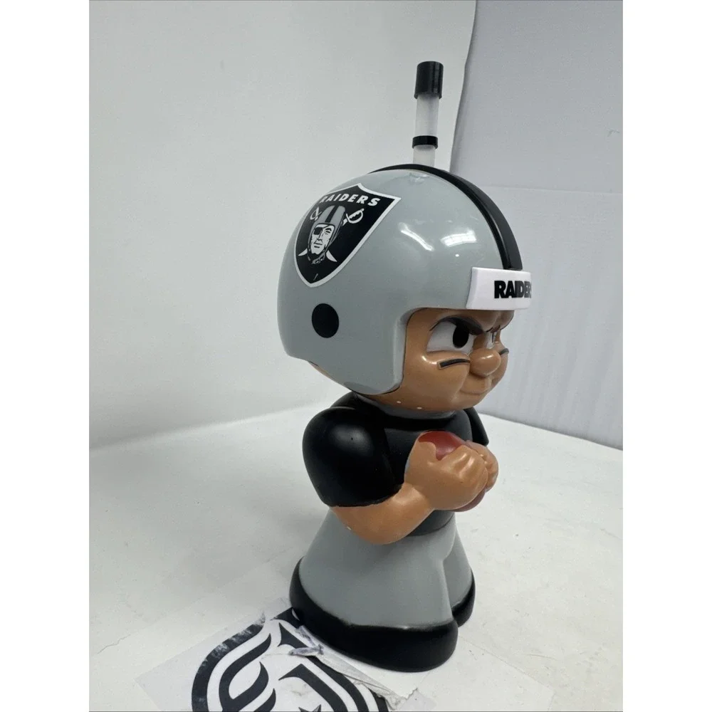 Oakland Raiders Big Sip Tumbler NFL Player Character‎ Cup 16oz Figure Bottle